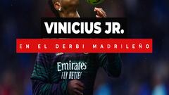El derbi madrileño de Vinicius Jr: del peligro y la arenga al Bernabéu a la gran frustración