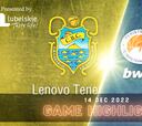 Resumen del Lenovo Tenerife vs Peristeri de la Basketball Champions League