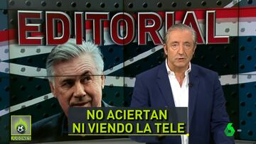 Pedrerol estalla por el caso Ancelotti: su editorial más duro