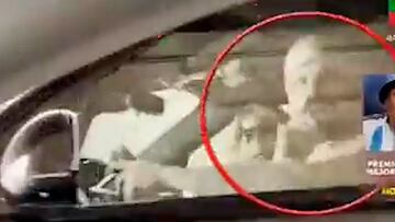 La pelea de Piqué y Clara Chía con un paparazzi conduciendo en plena carretera