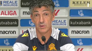 No hace amigos en rueda de prensa: vean el recado de Imanol a Odriozola