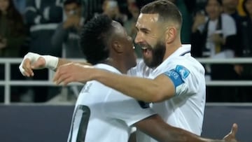 Si Vinicius activa el modo 2022 es s¨²per ¨¦lite mundial: qu¨¦ locura esto a Benzema