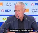 Le preguntan a Deschamps por Benzema y zanja el debate: “Tuve que hablar y dije lo que pasó”