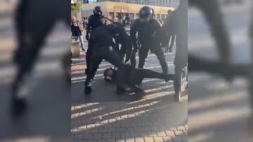 La escalada de violencia en Rusia da pánico: el vídeo de un manifestante que sobrecoge