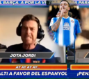 Jota Jordi pierde los papeles en pleno directo contra Joselu