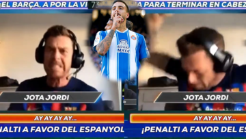 Jota Jordi pierde los papeles en pleno directo contra Joselu