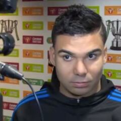 Casemiro: “Quien me conoce sabe que voy a por el balón como si fuera un plato de comida”