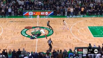 En el Garden, con su equipo casi eliminado de ¡®playoffs¡¯ y Trae Young hace esto