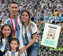 El whatsapp de Di María antes de la final que su mujer ha convertido en viral