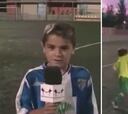 Brahim haciendo diabluras con 7 añitos: que iba a ser un futbolista muy especial se sabía sí o sí