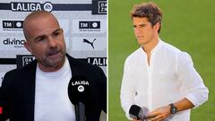 El calentón de Paco López con Álex Silvestre en DAZN tras preguntarle por su futuro