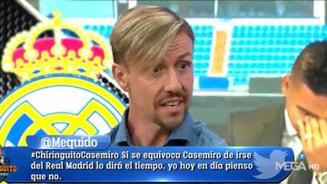 Guti estalla en defensa de Casemiro por el tema más controvertido de su salida