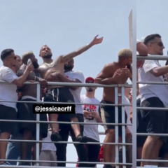 ¿Se pasó de fiesta? El estado de Vidal en la rúa del Flamengo que lleva 3M de visitas