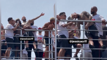 ¿Se pasó de fiesta? El estado de Vidal en la rúa del Flamengo que lleva 3M de visitas