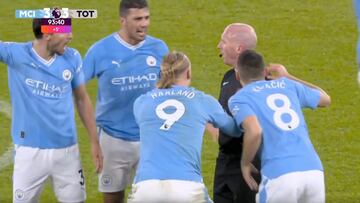 Se va a liar y de qué manera: vean el escándalo arbitral contra el City en el 94′