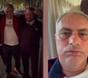 El show de Mourinho viendo el partido desde el bus: del “grandes coj***” a un final TOP
