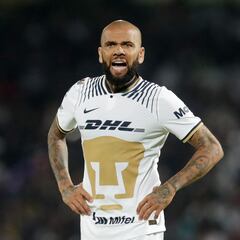 El mensaje de Dani Alves ante los abucheos de la afición de Pumas