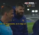 La otra vez que Piqué clamó directamente contra Gil Manzano y Modric le puso en su sitio