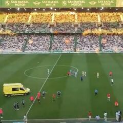 Suspendido el Córdoba-Ferrol tras desplomarse Dragisa Gudelj