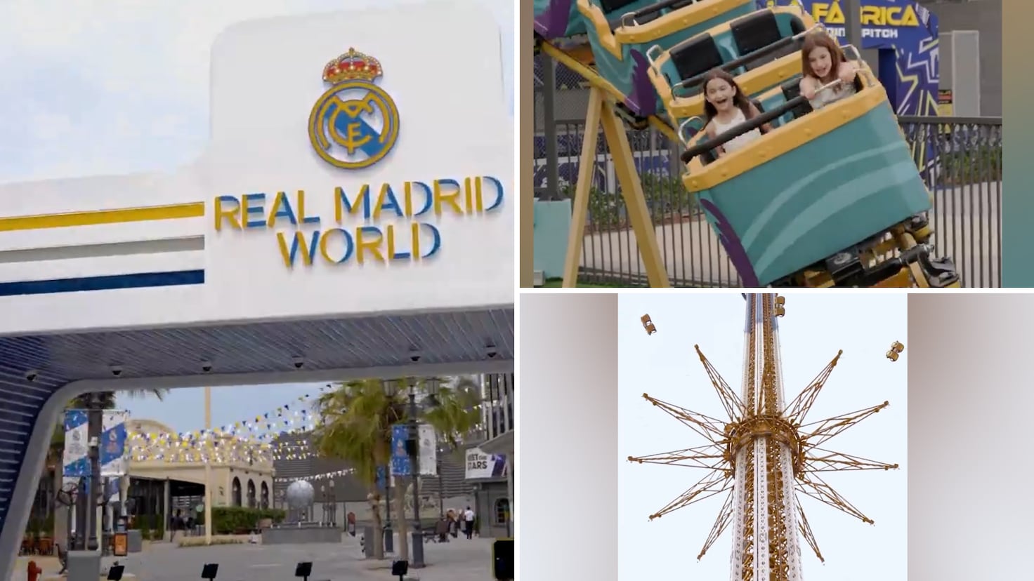 افتتاح الحديقة الترفيهية الضخمة لنادي ريال مدريد في دبي