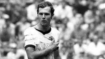 Ahora todos lo recuerdan: semifinales del Mundial y Beckenbauer jugó con un brazo dislocado