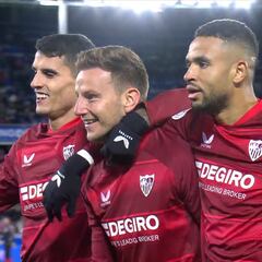 Ha sido referencia en LaLiga durante una década dominando esto: el gol que mete al Sevilla en cuartos