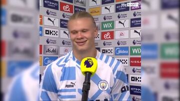 El ‘dardo’ de Haaland a su padre