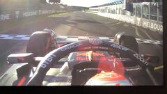 Polémica por la colocación de Verstappen antes de la última resalida