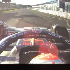 Polémica por la colocación de Verstappen antes de la última resalida