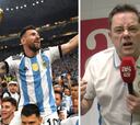 Lo tiene clarísimo: el primer mensaje de Roncero a Messi tras proclamarse campeón del mundo