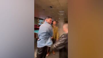 El vídeo del botellazo de Omar Montes que es viral: ¿promoción o realidad?