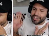 Fuertes críticas a Agüero por la actitud celosa con su novia en directo”: ¿El profe es gay?”