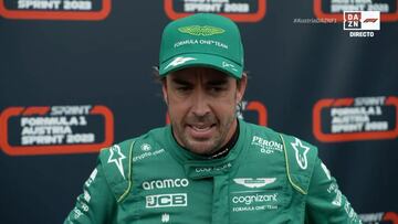 Cuántos no pensarán como él: Alonso y la “debilidad” en el formato de la carrera al esprint
