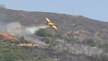 Un hidroavión se estrella en Grecia durante las labores de extinción de un incendio