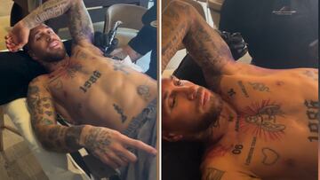 Ramos y su nuevo tatuaje que ha generado muchos comentarios