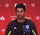 El semblante de Arteta cuando le preguntan si hay posibilidades de que Mbappé fiche por el Arsenal