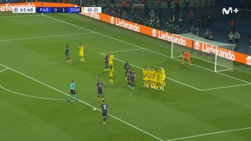 La rid¨ªcula jugada del PSG que deja mal a Asensio y Luis Enrique