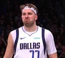 Con 18″ aún de posesión y le dejó esta cara: la locura de Doncic desde el logo