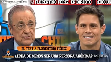 El test más personal a Florentino: confiesa lo que quiere hacer cuando deje el Madrid