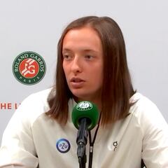 Se va a aplaudir más allá del tenis: Swiatek, doble ganadora, explica qué va a ser Roland Garros sin Nadal