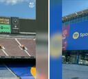 Ya es realidad: el Barça desvela el ‘nuevo’ Camp Nou con toda la publicidad de Spotify