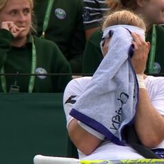 Cuando el carácter te pierde: match point y Davidovich regaló el partido con esto