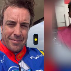 Fernando Alonso se marca un ‘David Bisbal’