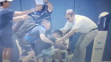 P¨¢nico en la ATP: un jugador sufre un golpe de calor y lo que le pasa es desolador