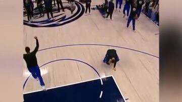 La última de Doncic en el calentamiento se ha hecho TT al instante: tremendo