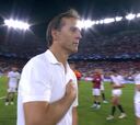 Lopetegui emocionado y el Pizjuán coreando su nombre: conmocionó a todo el sevillismo