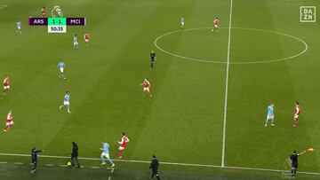 De ser colegas a esto: muy feo esto entre De Bruyne y Arteta