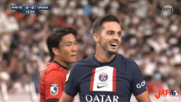 Tras el mejor a?o de su carrera vuelve al PSG y firma este golazo: Pablo Sarabia, por encima del resto