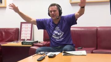 Roncero es madridismo en estado puro: vean la fiesta que montó en los goles que sentenciaron el derbi