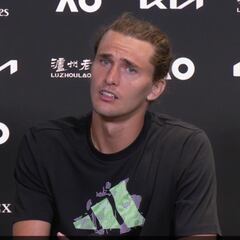 Dejó a la sala de prensa congelada: la primera pregunta a Zverev tras 4:40 de partido